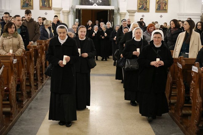 ​Proslavljena Svijećnica i Dan posvećenog života u Varaždinu